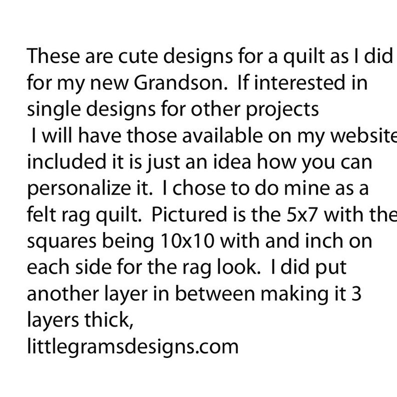 Snuggle Donkey Stick Quilt Set 8 Embroidery Digital Designs in Size 4x4 Bye Bye Story Nursery Feedin Cranky for Baby Bath Play Nap