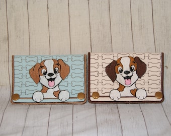 Dog Puppy Towel Holder Topper Machine Embroidery Digital Design 5x7