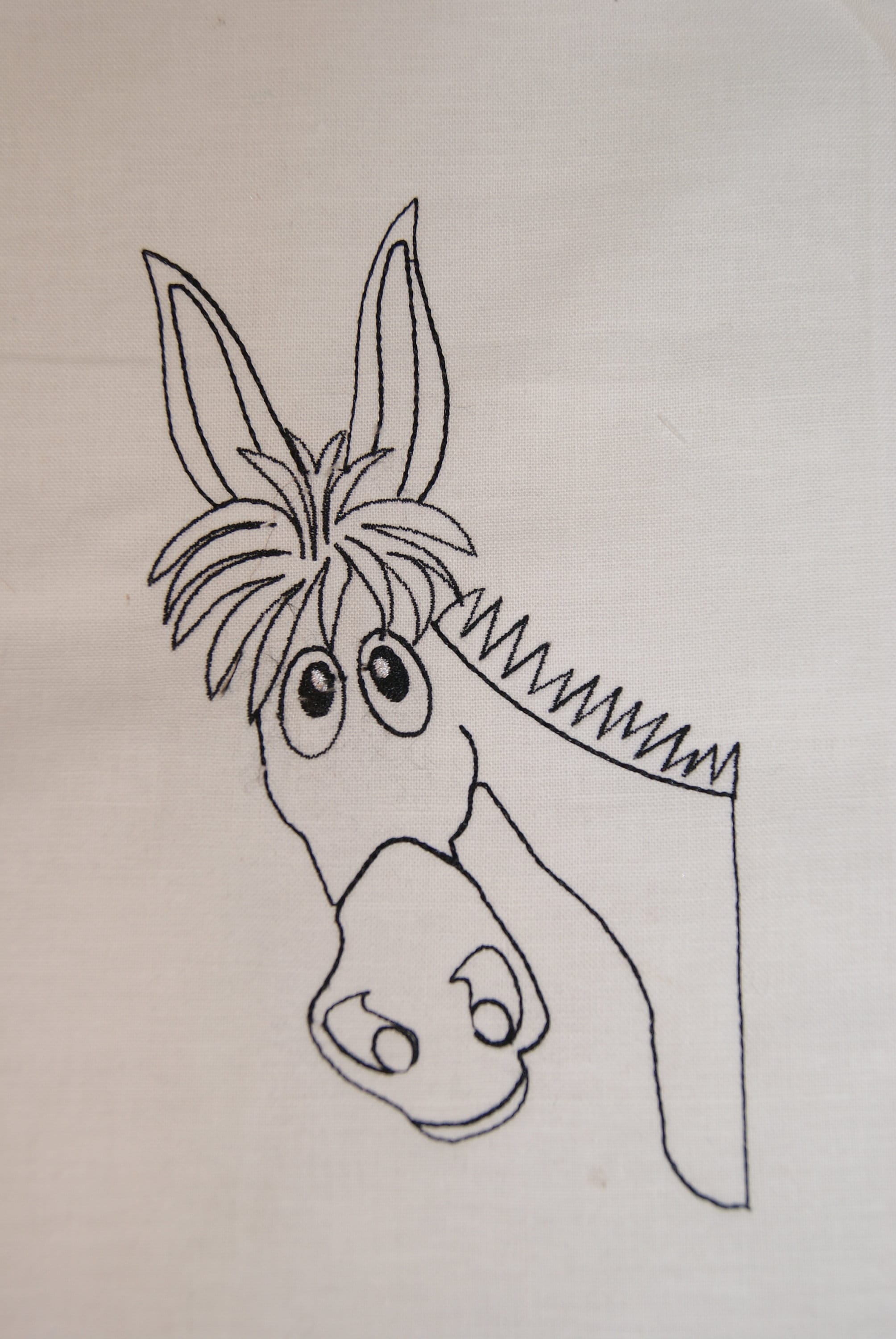 Stickerei Digital Esel Umriss Silhouette schwarz albern - Etsy Schweiz