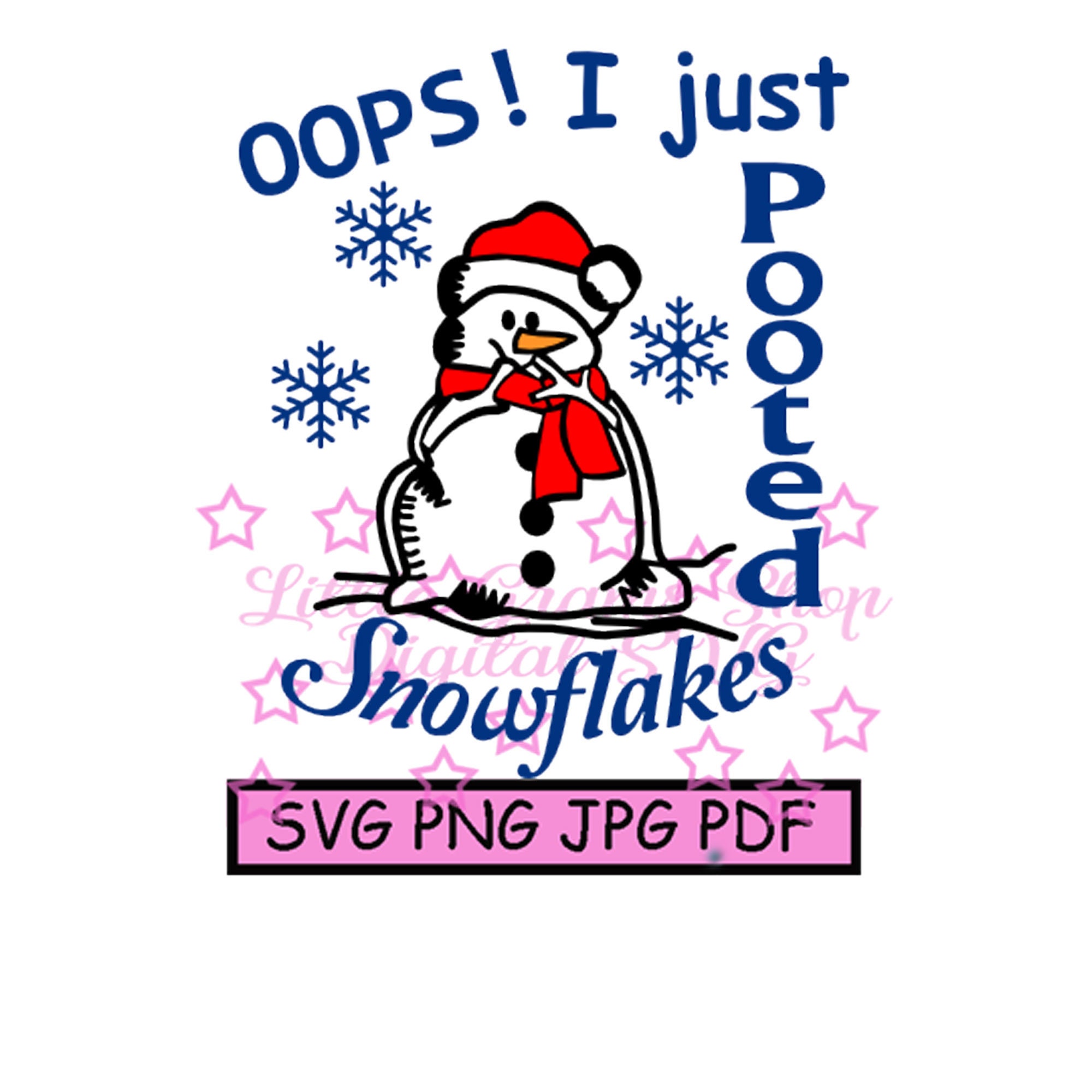 Pooted Snowman Pooted Toilet Paper Design for Cutting Machines Scrapbooking ...