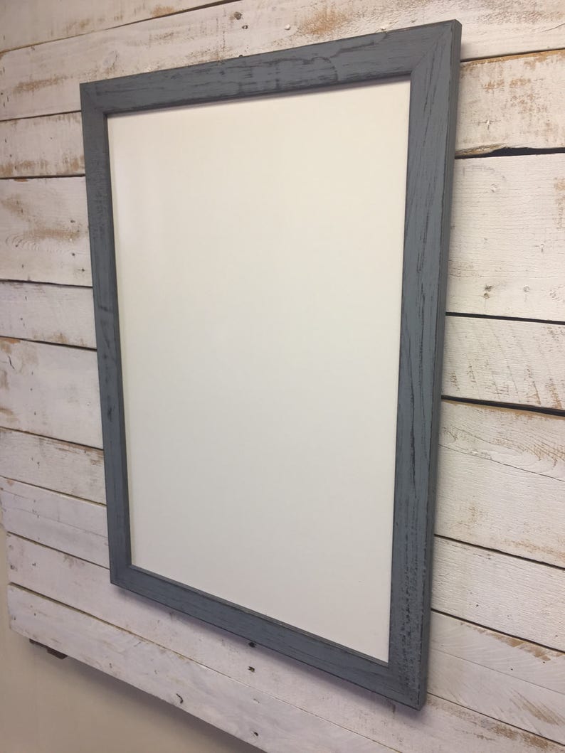Rustic Dry Erase Board Rustic Whiteboard Dry Erase Etsy
