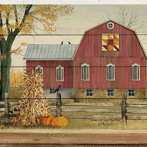 Fall Sign Barn Quilt Sign Wood Fall Sign Billy Jacobs Sign Wood  Fall Wood Sign Thanksgiving Sign Wood Pallet Sign Wood Sign