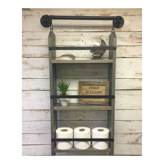 Bathroom Shelving Storage Shelves Bathroom Wall Etsy