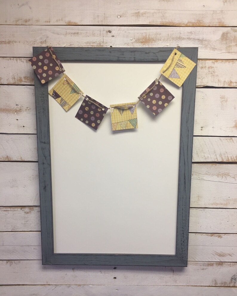 Rustic Dry Erase Board Rustic Whiteboard Dry Erase Etsy
