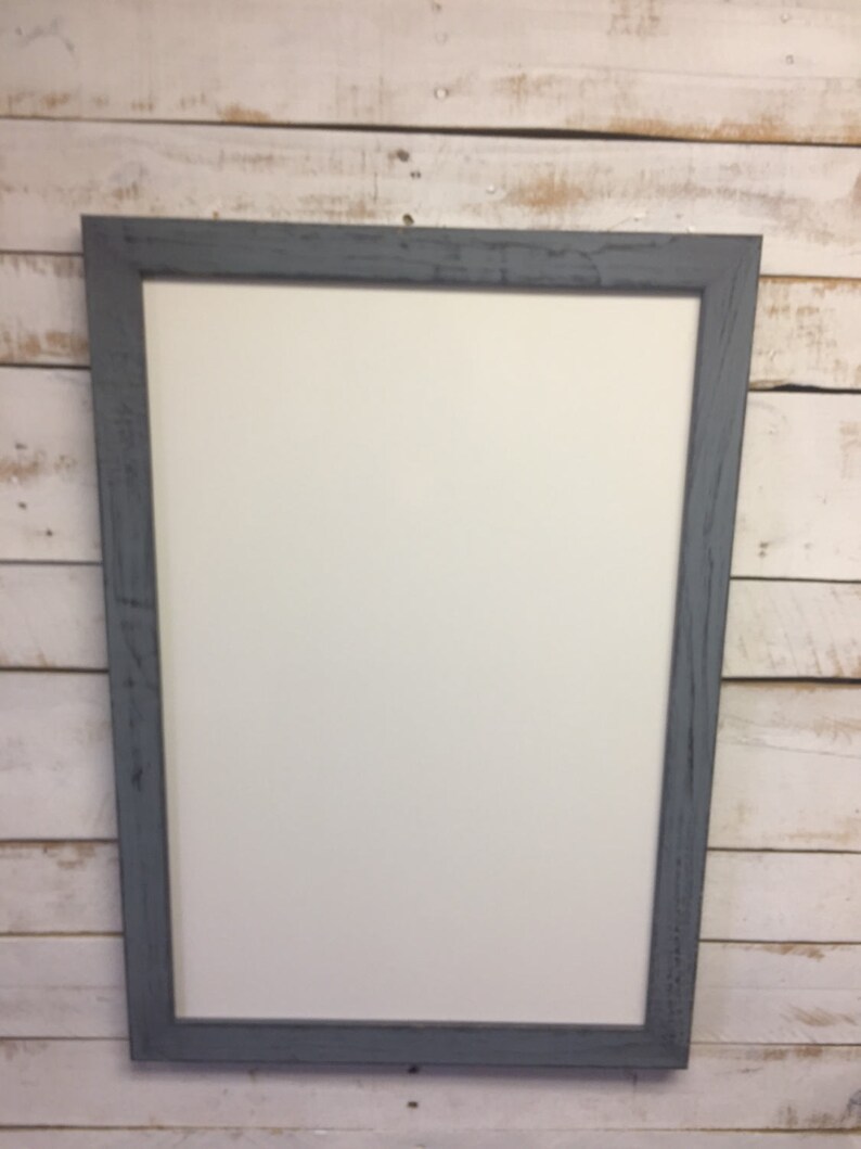 Rustic Dry Erase Board Rustic Whiteboard Dry Erase Etsy