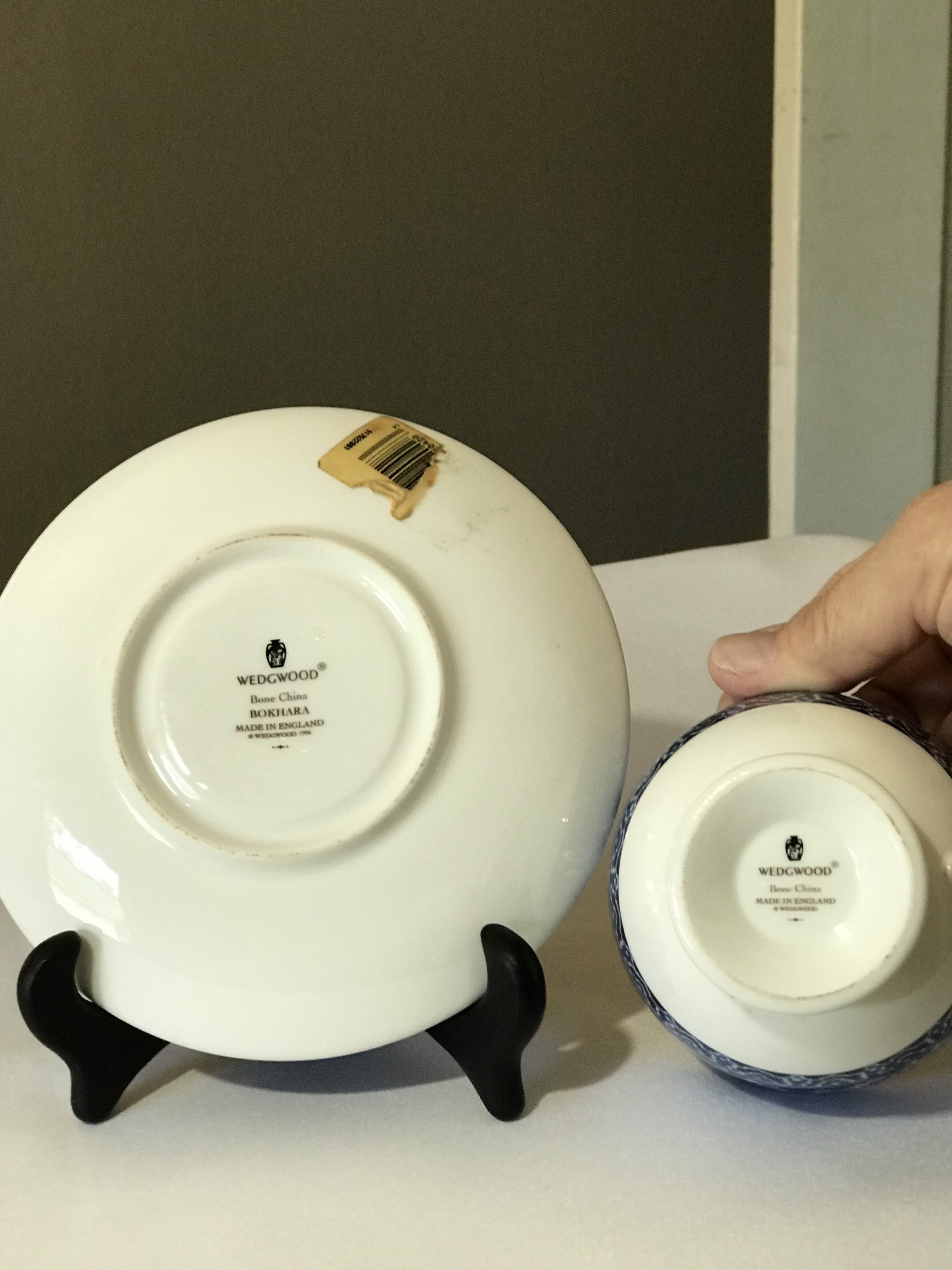 英国製   BOKHARA  ボウル & ソーサー 3セット 英国製 BOKHARA ボウル & ソーサー 3セット