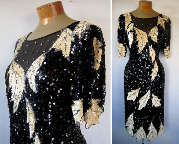 lillie rubin black dress