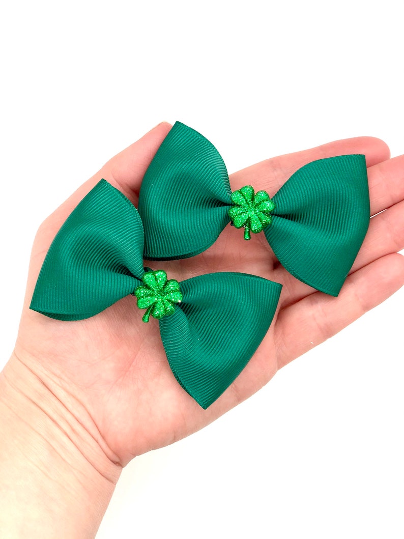 St Patrick\u2019s Day mix bows You pick 2