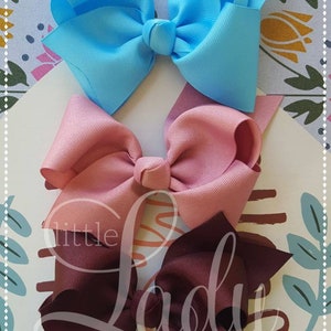 Choose Your Own Path October 2018-Made to Match MJ Solid bow-bundled Hairbows- Custom bows-Boutique bows-jumbo hair bows - baby hairbows-bow