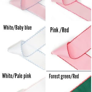 Moonstitch Monogrammed Hairbows- Embroidered Hairbow- personalized Bows- Easter Hairbows-Spring Hairbows- bows for babies- Custom hair bows- image 16
