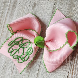 Pink/Apple green