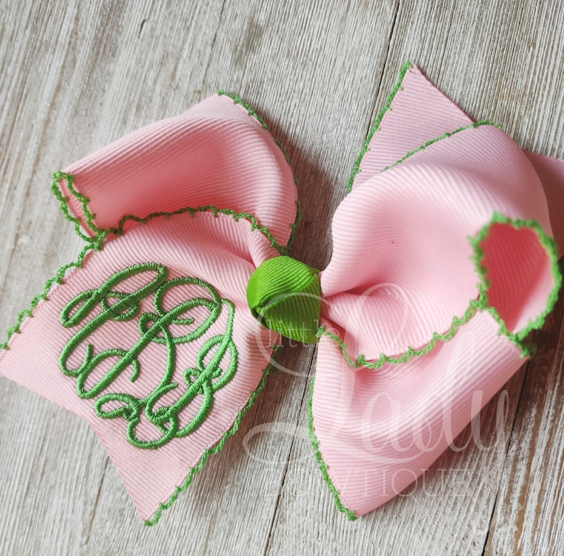 Pink/Apple green