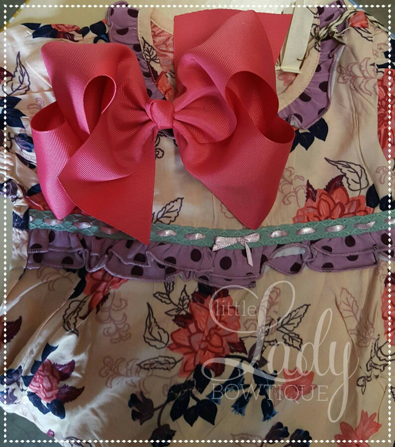 Large Hair Bows Made To Match Matilda Jane Chapter 2 Once Etsy