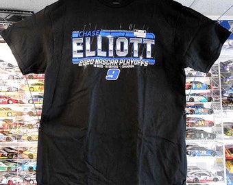 NASCAR - Chase Elliott 2020 Playoff Tee Large T- shirt