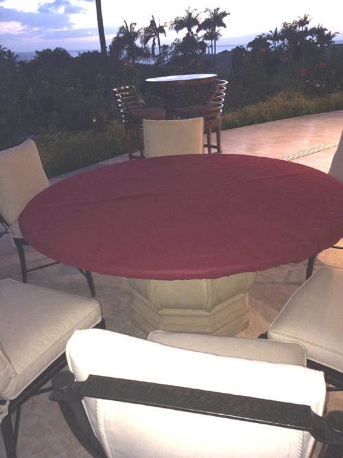 FREE SHIP Felt Poker Table Cover for Round, Square, Oval or Rectangle