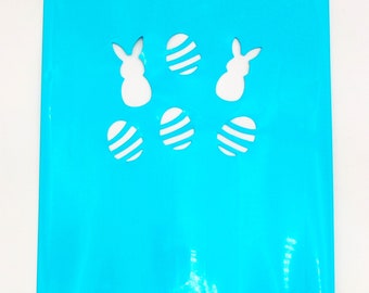 EASTER Luminary - Bunny Egg or Solid Electric Luminary Replacement Sleeves only By Rc Lightstyle - Outdoor Luminaria - Spring