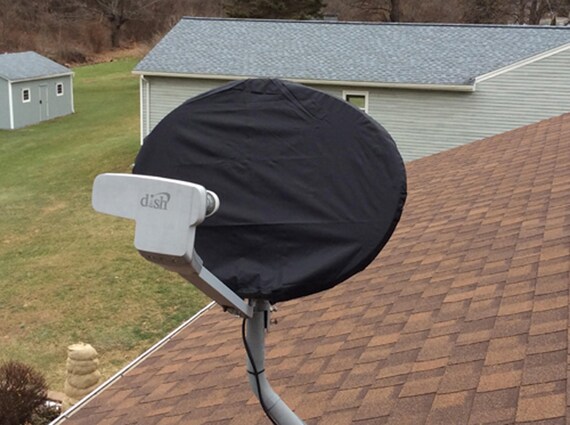 Universal SATELLITE DISH Cover by Dish Hoodie Plain or With USA Flag Etsy Ireland