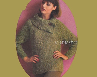 PDF - Pullover mit Kragen - SOFORT DOWNLOAD