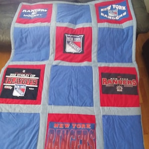 New York Rangers Quilt