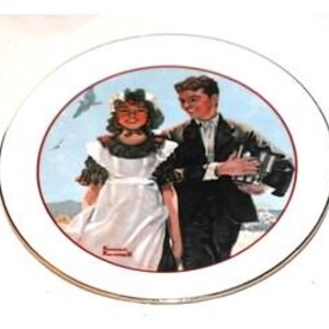 Norman Rockwell Young Love Series 1982 Special Edition