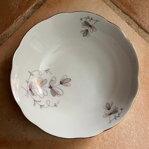 Bohemian China Dessert Bowl