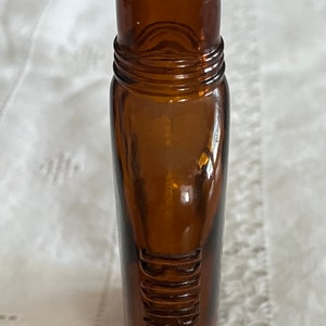 Burnett Amber Medicine Bottle