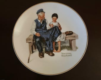Rockwell Lighthouse Keeper's Daughter Plate
