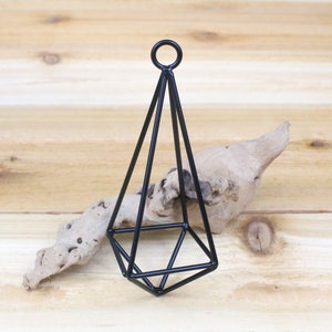 Hanging Metal Pendant for Air Plants - Geometric Hanging Air Plant Holder - Container - Display - FAST SHIPPING