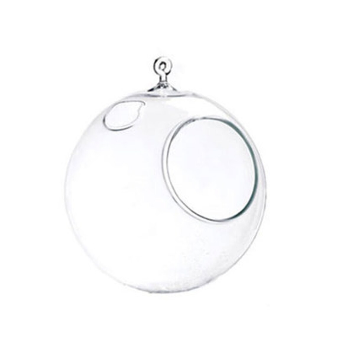12 Pack of Hand Blown Glass Globes With Round Bottom Hanging Etsy