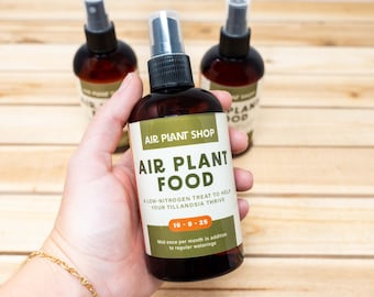 Ready-To-Use Air Plant Fertilizer - Tillandsia Air Plant Food - FAST SHIPPING