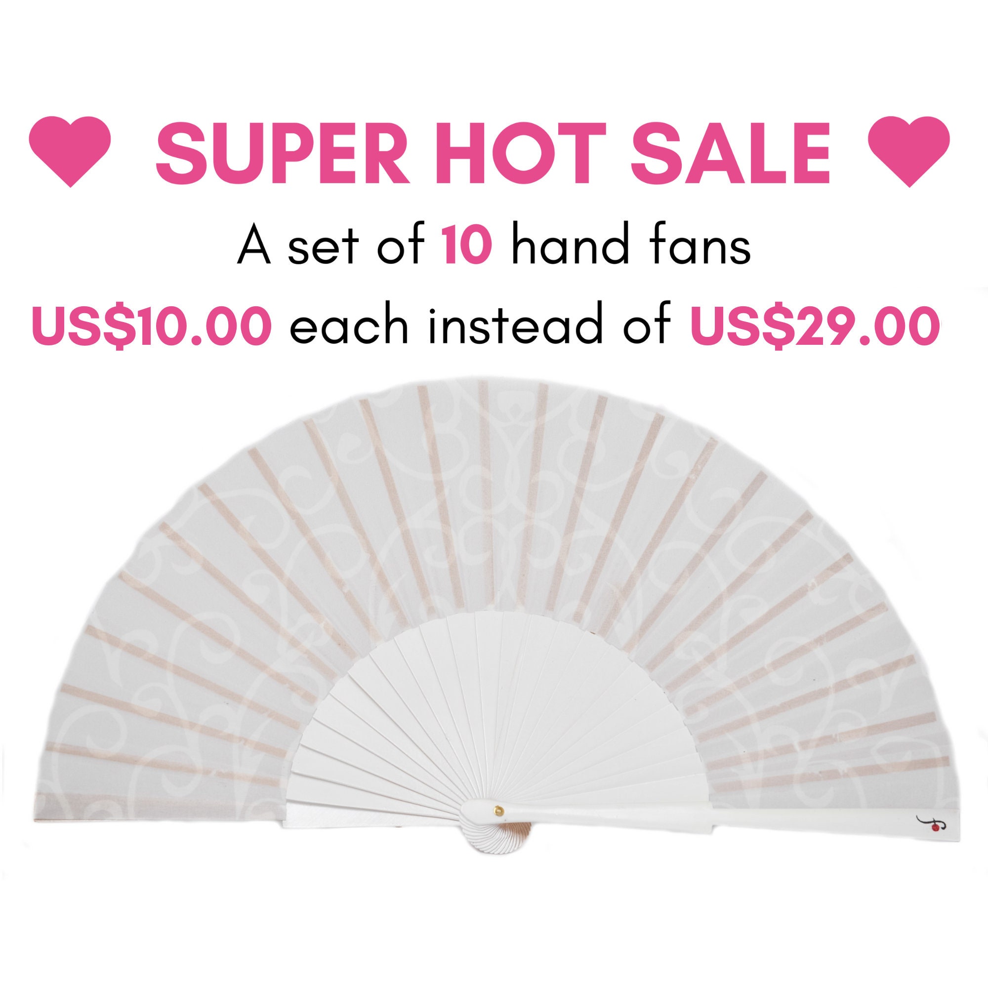 Discount hand fans deals