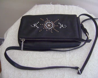 vintage harley davidson leather purse