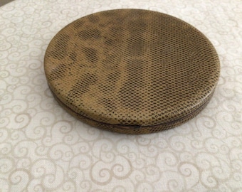 Vintage 60’s Metal Makeup Compact