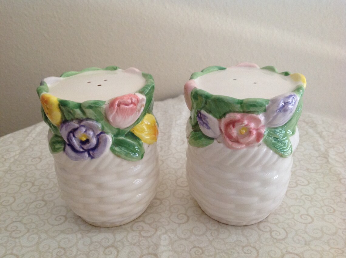 Vintage Otagiri Japan Salt and Pepper Shakers Etsy