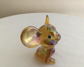 Fenton Boutonniere Buddies Opal Satin Mouse - Etsy