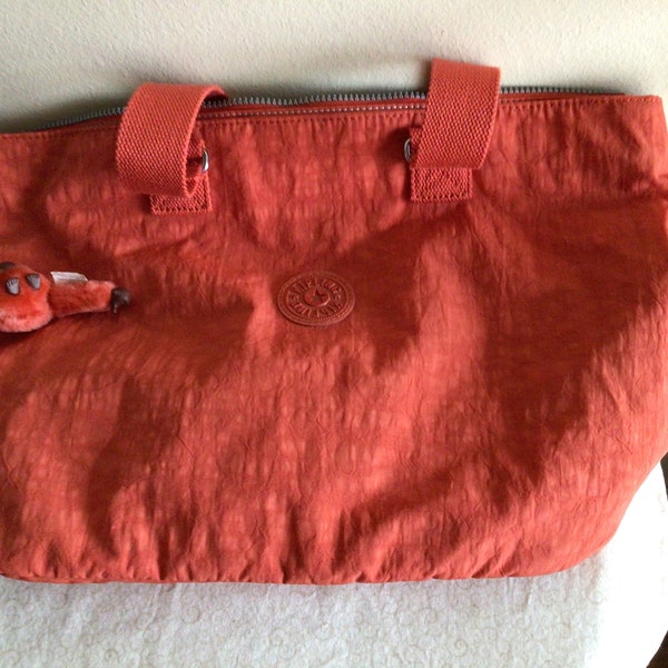 Kipling  Emily Orange Nylon Shoulder Bag/Purse “NEW”