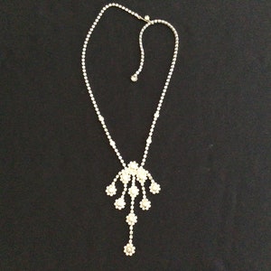 Vintage Art Deco Rhinestones Choker or Necklace