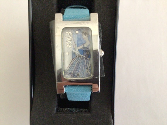 Barbie 1963 Vintage Watch Blue Strap Made in 2004 New Watch and Battery Etsy Australia