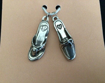 Vintage Brighton Shoe and Slipper Charms
