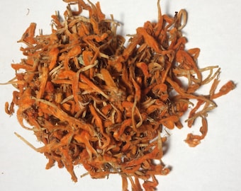 1 oz. Wild Dagga Flower Petals (Leonotis leonurus) Wildharvested Africa