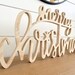 Wood Merry Christmas Sign 27.5