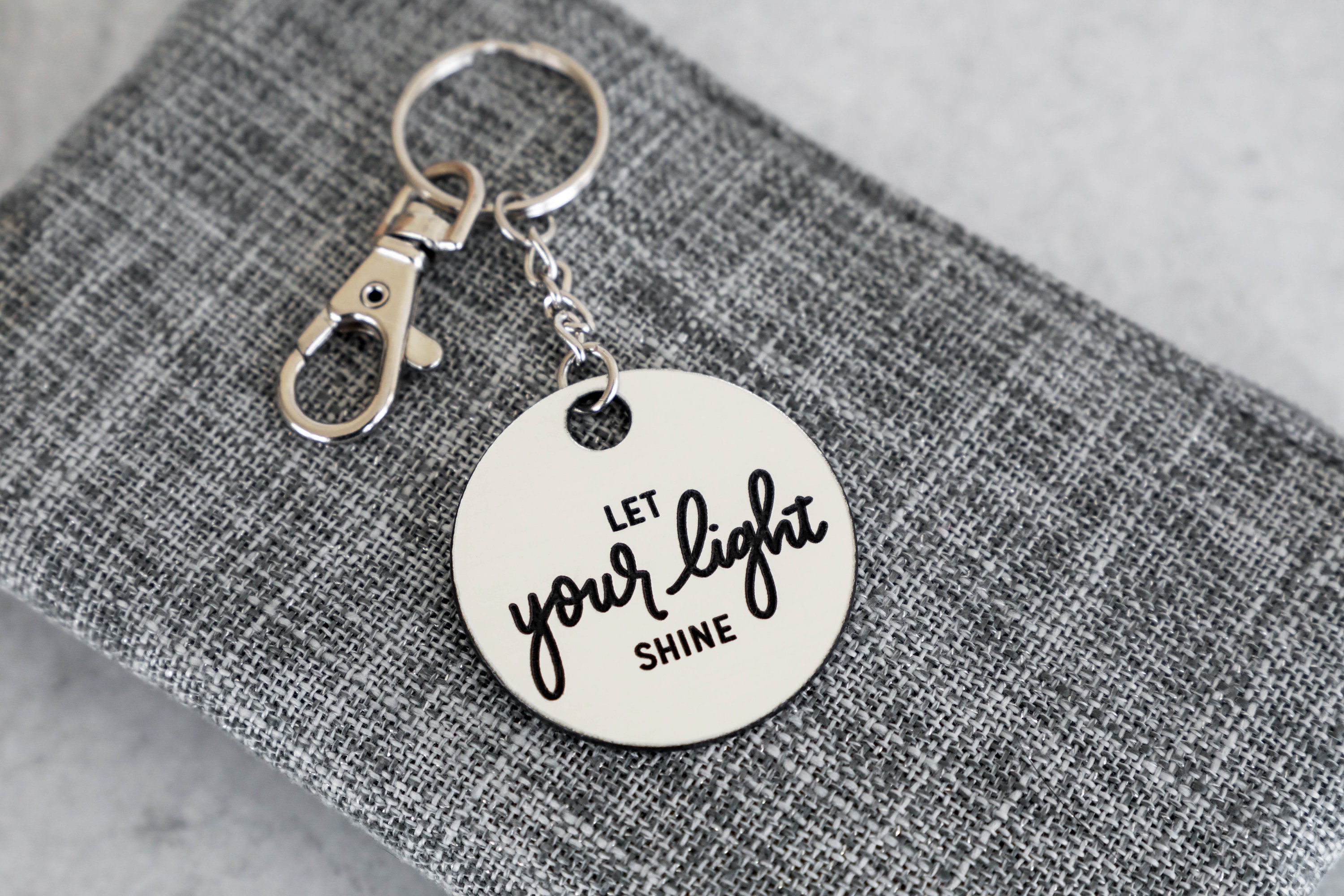 Sureio Inspirational Christian Quote Keychain Bulks Religious Verse  Silicone Keychain Bible Keychain for Women Men Church