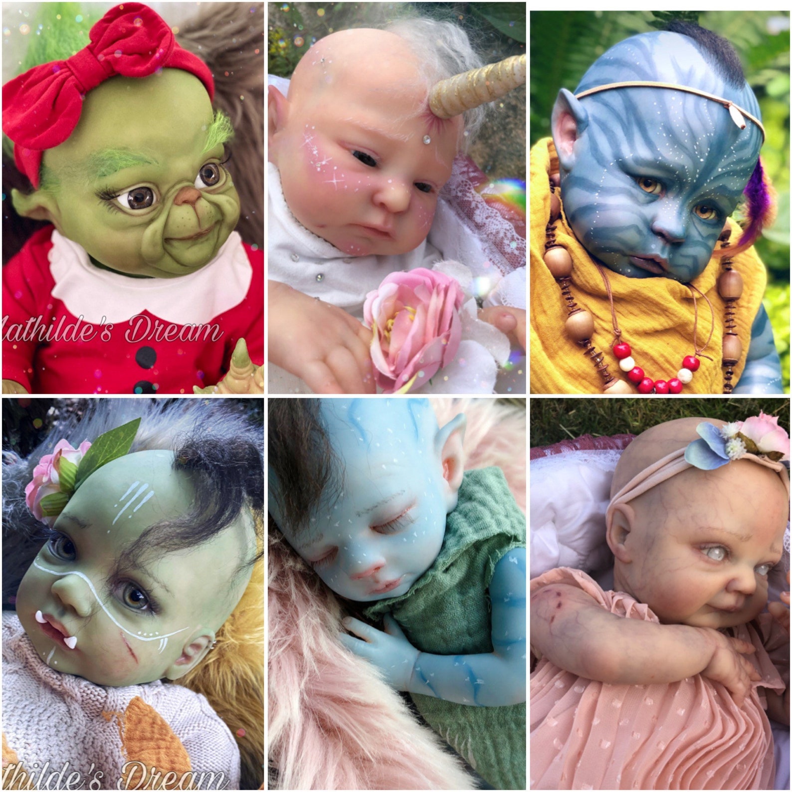 Custom fantasy reborn baby Etsy