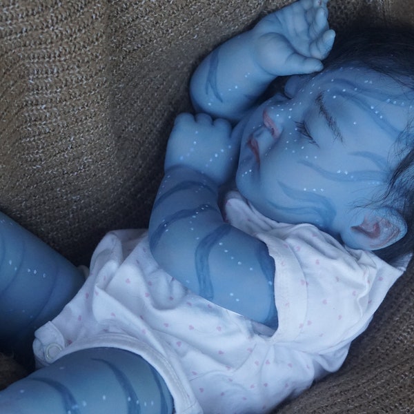 Avatar Na‘vi reborn doll