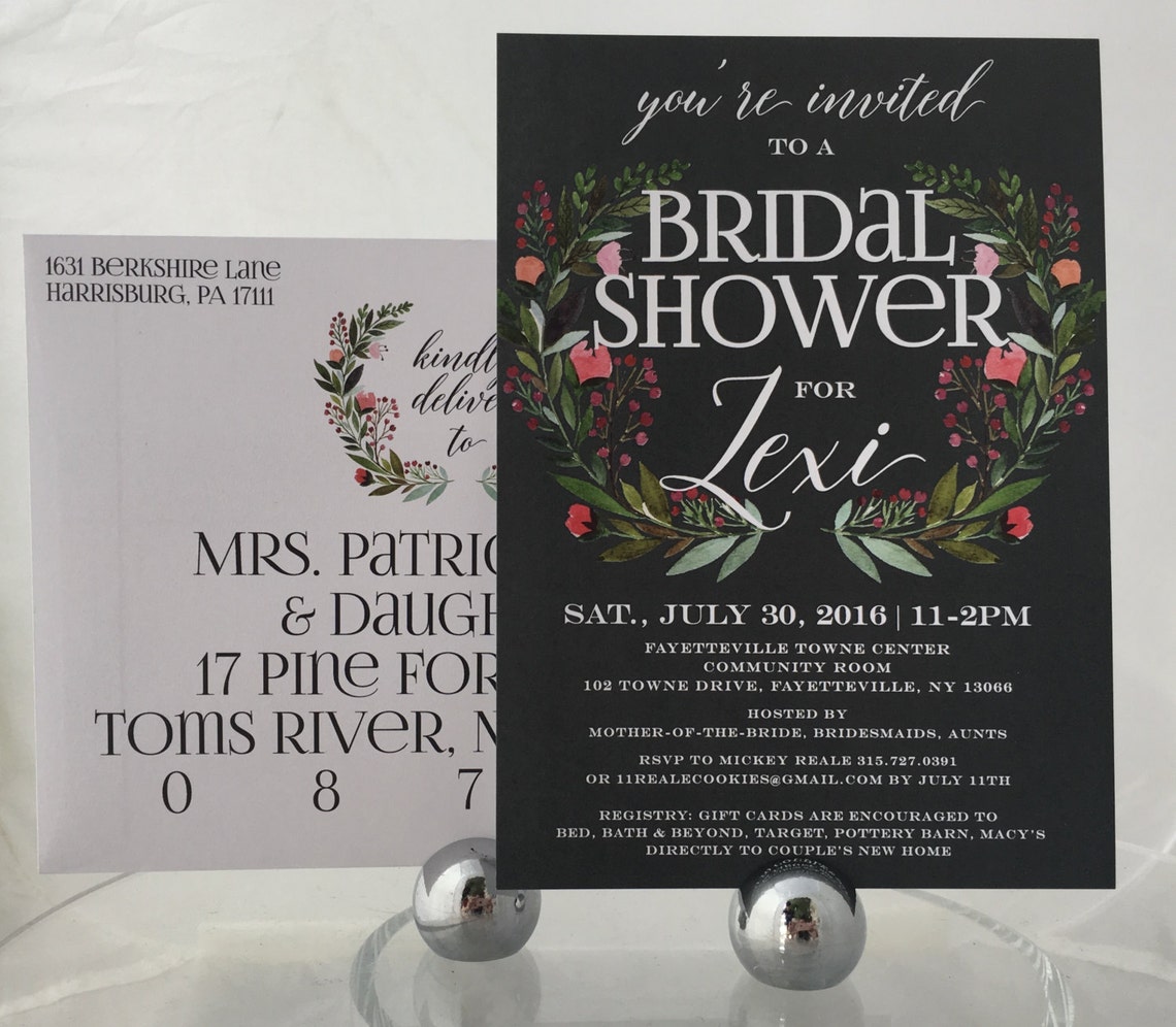 Kentucky Derby Chalkboard Horse Racing Bridal Shower Birthday Etsy