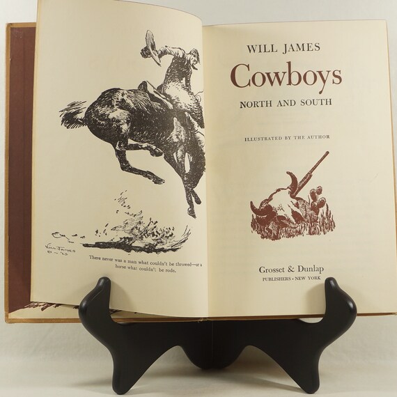 Rare Condition Cowboys North And South Illustrated By The Author Will James 1924 - 