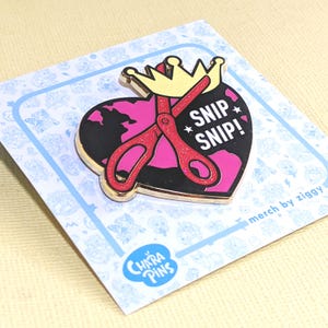 Ruby Red Snippers Hard Enamel Pin: Drag Queen Fan Merch