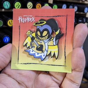い*ち様 Hazbinhotel ADAM 8×10in サイン入りプリント Hazbin Hotel Adam Enamel Pin - Etsy