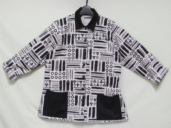 oversized shirts 80's style