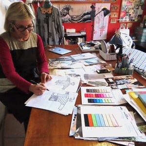 Me in my workroom